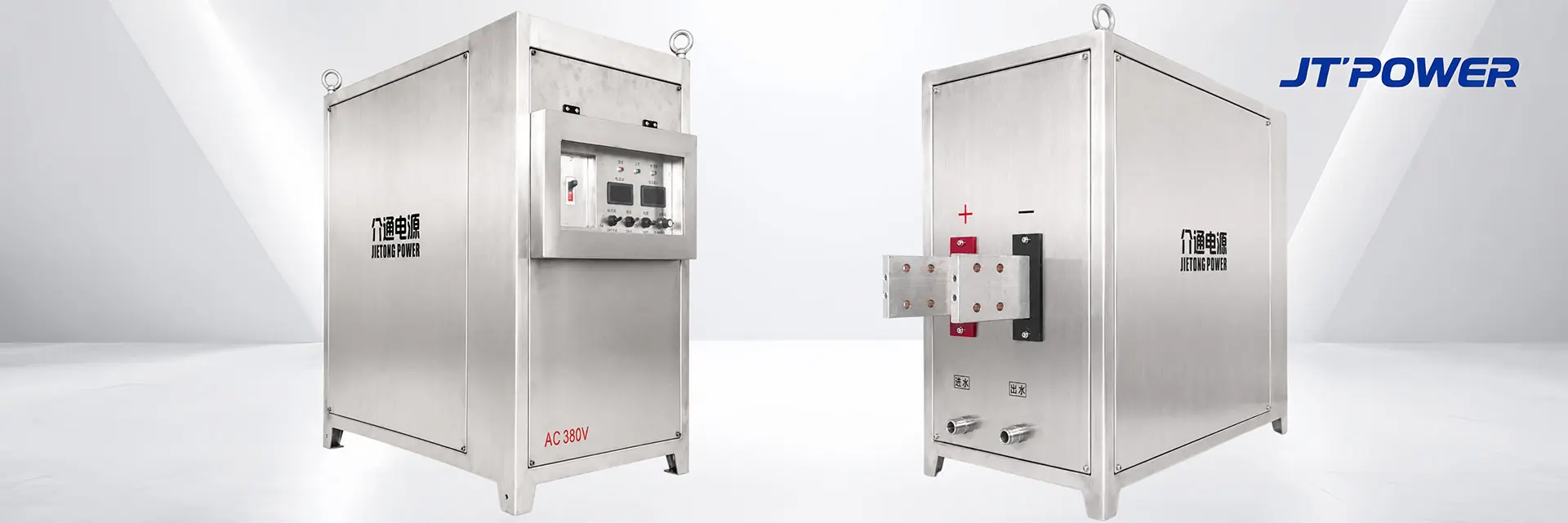 JT-POWER 8000A 15V electrocoagulation rectifier for industrial wastewater and water treatment systems - main product view